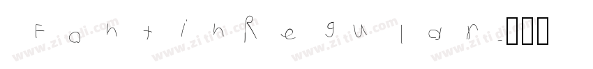 Fontin Regular字体转换